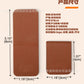 in stock Dopamine Color Magnetic Leather Bookmark Square Magnetic Bookmark Graduation Gift Bookworm Reading Pagination Clip