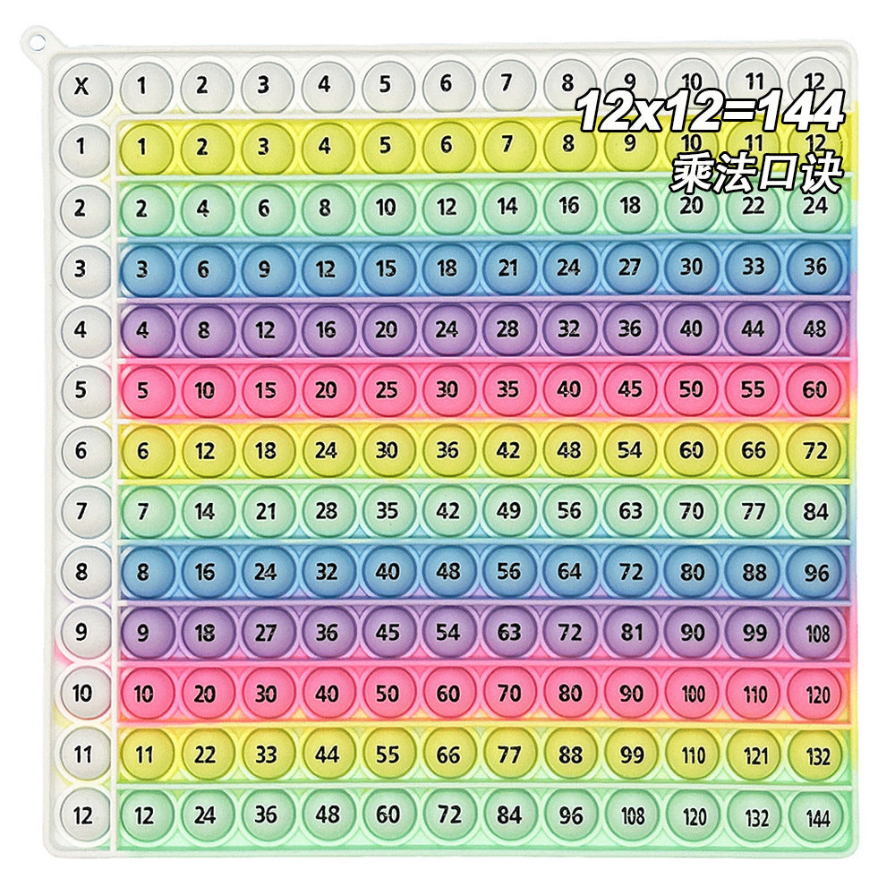 Learn 1-100 Number Bubble Press Mathematical Thinking Training Game Educational Science and Education Toys Rodent Killer Pioneer