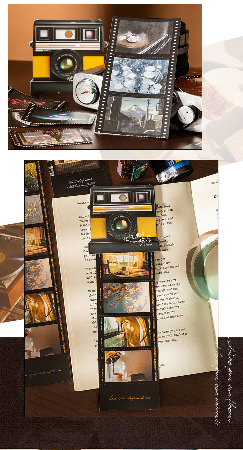 A Dream in Memory Film Film Stickers Retro Old Film Film Strips Handbook Collage Basics