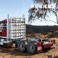 Cross-border engineering series truck city bus transport vehicle combined with small particle building blocks children's educational enlightenment toys