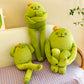 Creative New Frog Cactus Plush Toy Doll Home Sleeping Companion Large Doll Birthday Gift Cloth Doll
