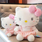 Rabbit Doll Plush Toy Cute Birthday Gift Girl's Pillow Soothing White Rabbit Doll Children's Doll
