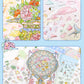 Paper Trace Puzzle Stickers Dusty Ancient Style Series Chinese Trend Creative Journal Material Collage DIY Landscaping Decoration