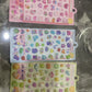 High-Quality Second-Generation Cartoon 3D Relief Hollow Stickers Cute Reward 3D Stickers Wholesale