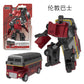 BKK alloy deformation robot train high-speed rail engineering bus dinosaur green leather train King Kong BKK children's toys