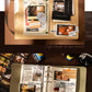 A Dream in Memory Film Film Stickers Retro Old Film Film Strips Handbook Collage Basics