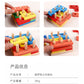 Cross-Border Popular Children's Early Education Educational Geometric Set Column Shape Matching Toys Tetris Enlightenment Wooden Building Blocks