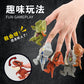 Cross-border Hot Finger-biting Dinosaur Toy Finger-biting Dinosaur Pterosaur Model Joint Movable Mini Dinosaur Gashapon Machine