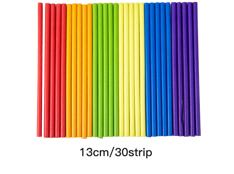 Wooden Kidsren's Stick Insertion Game Baby Draw Stick Color Cognitive Pitching Montessori Family Interactive Toy