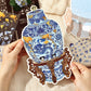Infeel.Me White Card 2.5D Extra Large Size Sticker Old Object Restorer Second Edition Miniature Three-Dimensional Sticker