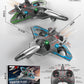 Cross-border new product remote control fighter four-channel suspension drone tumbling stunt toy foam drone