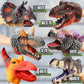 Dinosaur Hand Puppet Cross-Border Wholesale Gloves Soft Rubber Triceratops Tyrannosaurus Rex Children's Simulation Animal Model Boy Toy