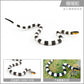 Simulation wild reptile model children's cognitive tummy giant coral snake boa trick decoration