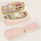 Large-Capacity Retractable Pencil Case Stationery Box in Japanese and Korean Style, Macaron Color, Upgraded Version for Primary and Secondary School Students, in Stock