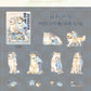 Duoduo's Big World Character Pet Die-Cut Stickers Healing Girl Large Size Basic Material Stickers for Journals