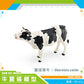 Cross-border simulation farm animal cow model flavich bull Charolais ranch desktop decoration toy