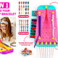 Amazon 2-in-1 Friendship Bracelet Knitting Toy, DIY Bracelet Making Set Beading Tools Creative