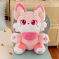 Cute Fantasy Beast Little Devil Fox Doll Girl Bed Sleeping Doll Plush Toy Rag Doll Birthday Gift