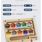 Wooden Children's Magnetic Counting Operation Color Classification Magnetic Pen Bead Shift Game Educational Early Education Maze Toy