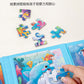 Cross-border children's three-in-one advanced folding magnetic jigsaw puzzle kindergarten baby puzzle early education enlightenment block jigsaw puzzle
