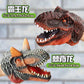 Dinosaur Hand Puppet Cross-Border Wholesale Gloves Soft Rubber Triceratops Tyrannosaurus Rex Children's Simulation Animal Model Boy Toy