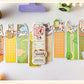 Paper Bookmark Meow's Everything Book Cute Flash Sand Bookmark Student Reading Marker Booklet Creative Gift Writable