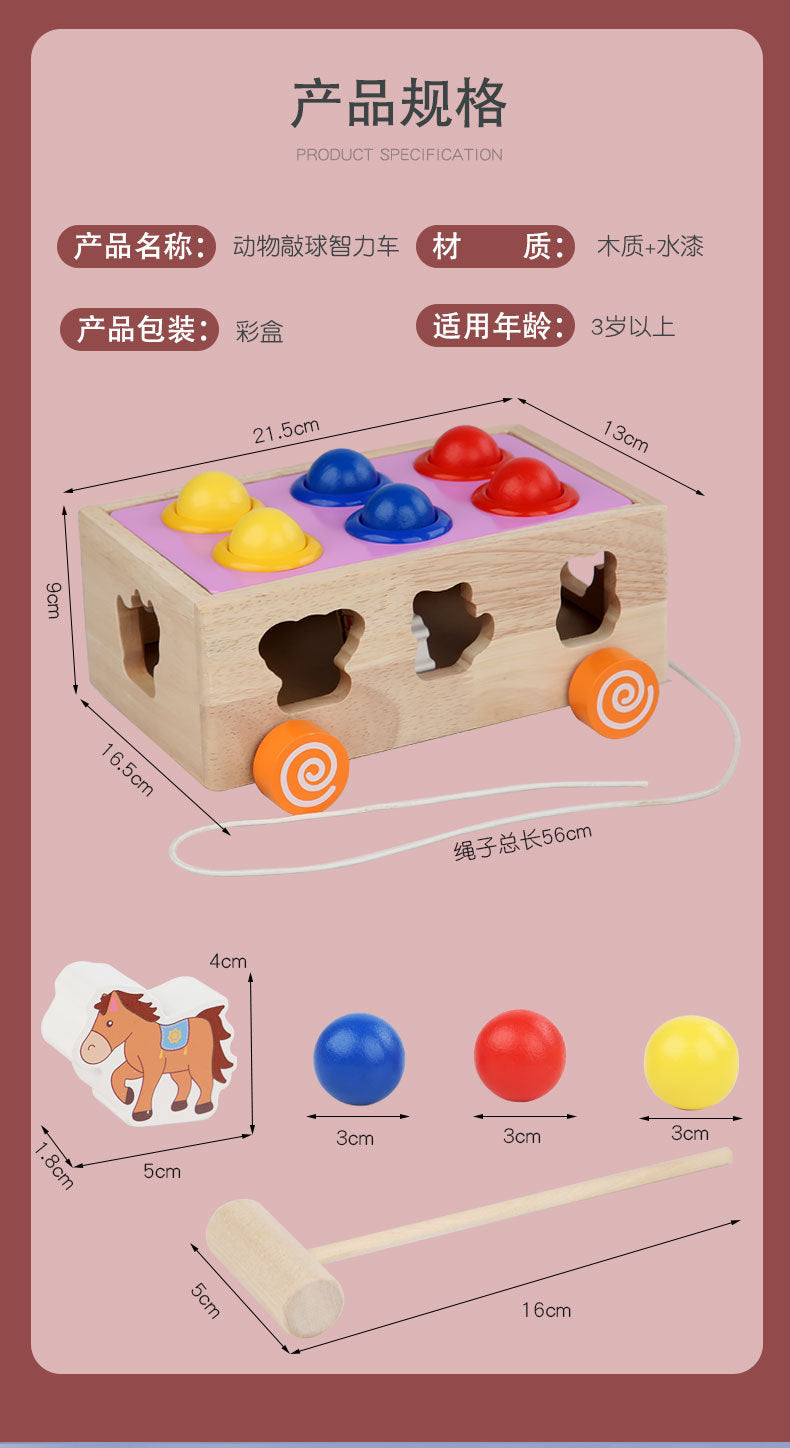 3 Cross-Border Kidsren's Educational Toys Farm Orchard Shape Building Blocks Matching Insect Catching and Carrot Pulling Intelligence Box Toys