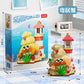 Children's Day Gift Compatible Lego Marine Animals Shark Clownfish Cartoon Doll Assembled Building Blocks Toy