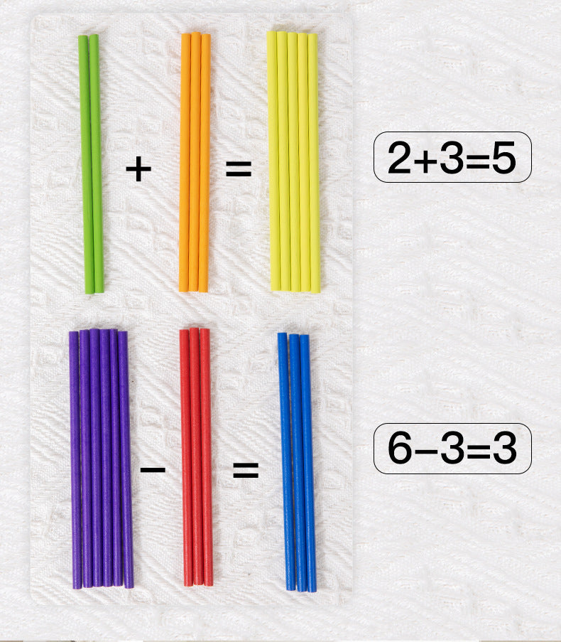 Wooden Kidsren's Stick Insertion Game Baby Draw Stick Color Cognitive Pitching Montessori Family Interactive Toy