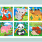 New 3D Stereo Six-Sided Painting 12-Piece Wooden Puzzle Building Blocks 3-6-7-Year-Old Kidsren's Kindergarten Educational Toys
