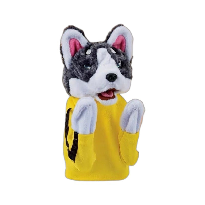 Popular Boxing Dog Plush Toy, Husky Kung Fu Dog, Interactive Plush Toy That Can Make Sounds and Perform Boxing Moves