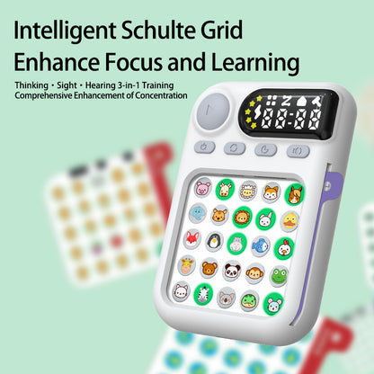 English version of Schulte tablet computer concentration training machine children's early education puzzle visual hearing students focus
