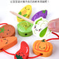Beaded Balance Building Blocks Animal Traffic Fruits and Vegetables Rope Stacked High Children's Educational Early Education Wooden Toys