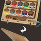 Wooden Children's Magnetic Counting Operation Color Classification Magnetic Pen Bead Shift Game Educational Early Education Maze Toy