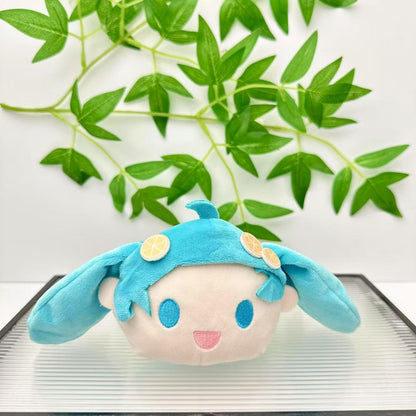 Cartoon Two-Dimensional Hatsune Miku Coin Purse Doll Plush Pendant Doll School Bag Pendant Coin Purse Toy