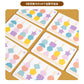 Montessori Classification Early Education Coin Box Baby Color Cognitive Shape Building Blocks Matching Teaching Aids Baby Educational Toys