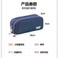 Japanese and Korean Double-Layer Pencil Case for Elementary, Middle, and High School Students, Cross-Border Oxford Cloth Multifunctional Creative Stationery Pencil Case a