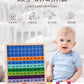 Montessori Mathematics Teaching Aids 1-100 Digital Continuous Board Sorting Board Children's Educational Early Education Wooden Hundred Board Children