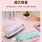 Large-Capacity Durable and Washable Student Stationery Oxford Cloth Storage Bag Transparent Square and Round Pencil Bag Multi-Layer Portable Pencil Bag