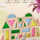 Acrylic Transparent Color Light and Shadow Building Blocks Baby Creative Construction Early Education Educational Toys Children's Rainbow Building Blocks