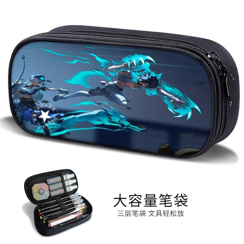 Redmond Irene Stationery Bag Eggman Party Peggy Two-Dimensional Pen Bag Boys Stationery Box Elementary School Pencil Bag