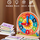 Specialized Clock Teaching Aids for Elementary School: Clock Models for First and Second Graders, Alarm Clock Face, Children's Learning Time Toys