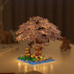 Wow, custom cherry tree building blocks assembled children's toys boys and girls Valentine's Day gift Jihui M2109