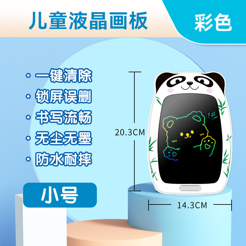 New cartoon children's eye protection LCD liquid crystal handwritten electronic message board students small blackboard graffiti drawing board