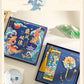 Forbidden City Cultural and Creative Commemorative Gift Koi Bookmark Gift Box High-End Exquisite Brass Metal Bookmark Graduation Gift