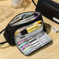 Oxford Cloth Pencil Case with Large Capacity and Multi-Layer Design, Stationery Box for Primary and Secondary School Students, High Aesthetic Value, Simple and Waterproof, Direct from the Source Factory