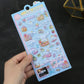 High-Quality Second-Generation Cartoon 3D Relief Hollow Stickers Cute Reward 3D Stickers Wholesale