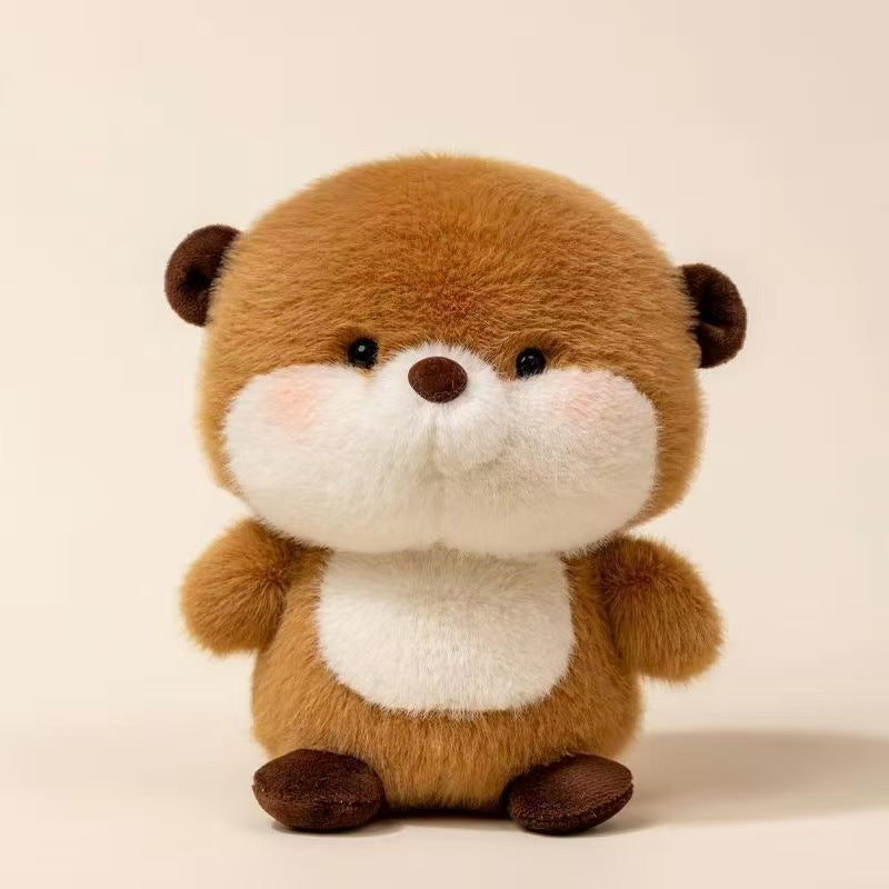 Cute Cartoon Table Companion Plush Toy Internet Celebrity Companion Learning Partner Small Doll Claw Machine Doll Gift Batch
