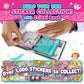 Cross-border bracelet sticker bracelet creative bracelet DIY children's sticker tape beaded hand account sticker music carry-on sticker