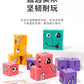 Tiktok-Style Face-Changing Magic Cube Smiley Face Fun Expression Building Block Puzzle Children's Toy Logical Thinking Educational